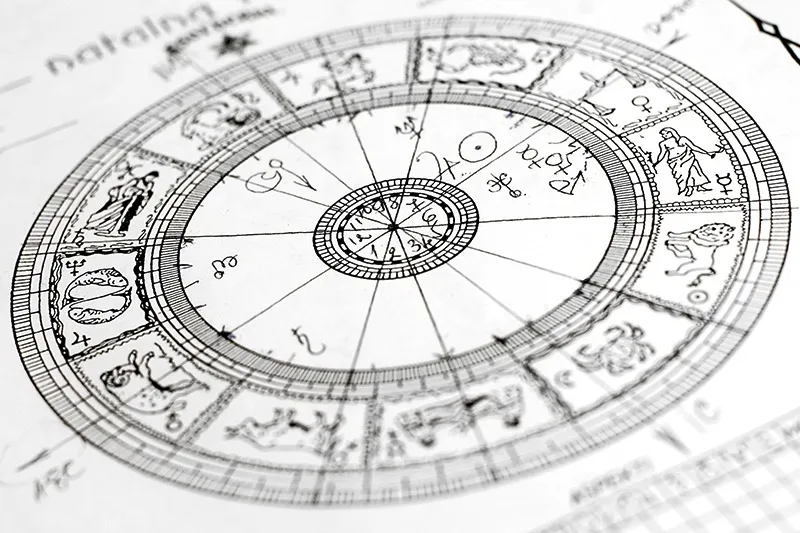 時刻や生年月日から算出する宿曜占星術